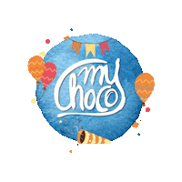 Party Celebrate Sticker by myChoco