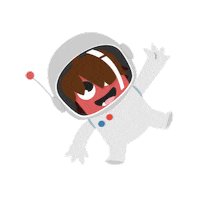 space astronaut Sticker by ClassDojo