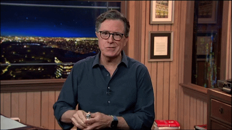 Stephen Colbert Salt GIF by The Late Show With Stephen Colbert