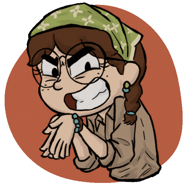 Evil Sticker by Pepper Steps