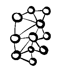 orgpad thinking brain thoughts connection Sticker