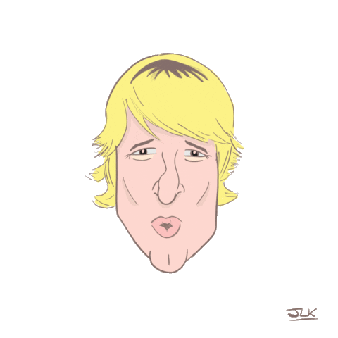 JoshuaKahan giphyupload wow owenwilson jlk Sticker