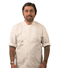 ChefLudo shocked scared scream chef Sticker