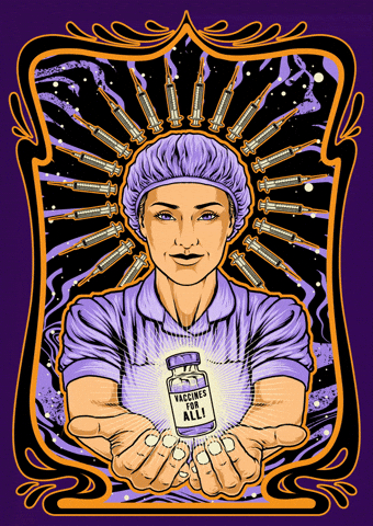 Nurse Healthcare GIF by Amplifier Art