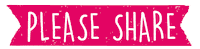 Share Please Sticker by Gritty Knits
