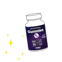 Moon Sleep Sticker by Kush Queen Shop