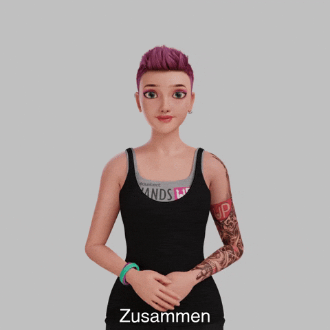 Avatar Zusammen GIF by Sign Time - SiMAX