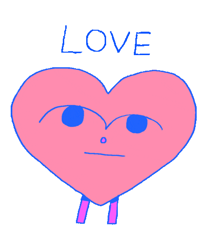 I Love You Hearts Sticker by Originals
