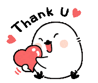 Thank U Love Sticker by Emoticbox