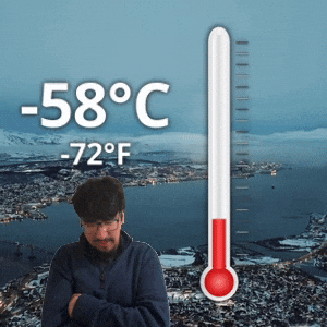 -58 °C