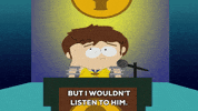 speech talking GIF by South Park 