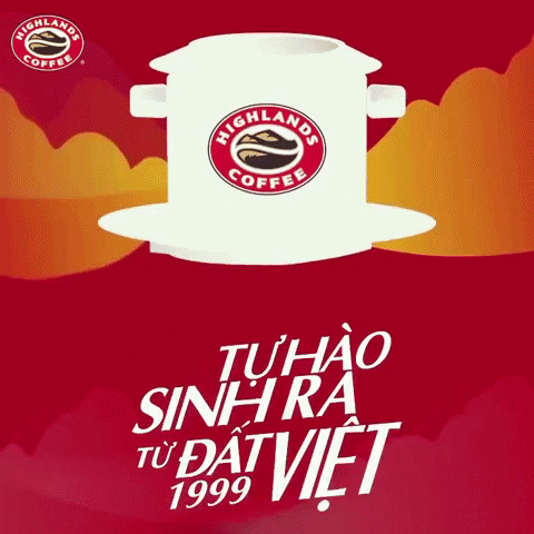 HighlandsCoffee giphygifmaker coffee vietnam vietnamese GIF