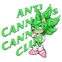 Sonic The Hedgehog Smoke Sticker by DISSONANCE STORE