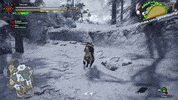 KingPoogie monster hunter rise relic records frost islands GIF