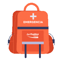 Mochila Lapositiva Sticker by La Positiva Seguros