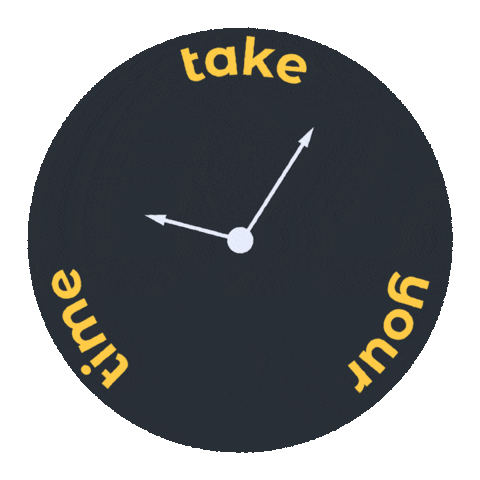 mizehaael time clock mindfulness mindful Sticker