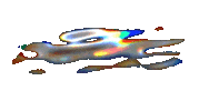 water rainbow Sticker