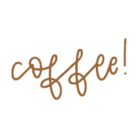 but first coffee Sticker by DeBrosse