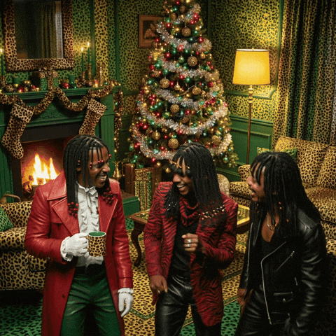 Merry Christmas Dancing GIF by Jukebox Saints