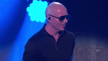 miami pitbull GIF by iHeartRadio