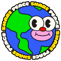 Peace On Earth Sticker
