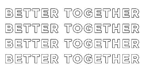 Better Together Jesus Sticker by Fishhawkfc