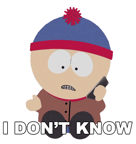 Stan Marsh What Sticker by South Park
