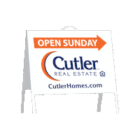 Cre Orangeblue Sticker by Cutler Real Estate