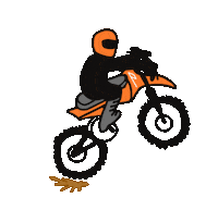 Camping Mountain Bike Sticker by North Drinkware