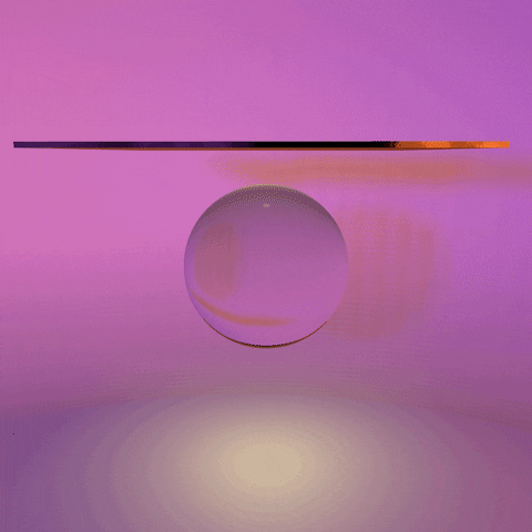 gold sphere GIF by G VNCT