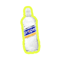 Water Bottle Sticker by propelwater