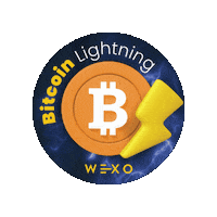 Bitcoin Lightning Sticker by Crypton Digital