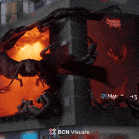bcnvisuals 3d advertising ooh strangerthings GIF