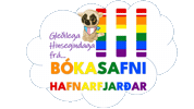 Pride Library Sticker by Bókasafn Hafnarfjarðar