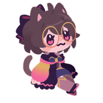 Cat Girl Sticker