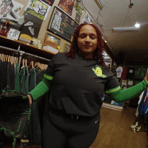 Softball Oregon GIF by GoDucks