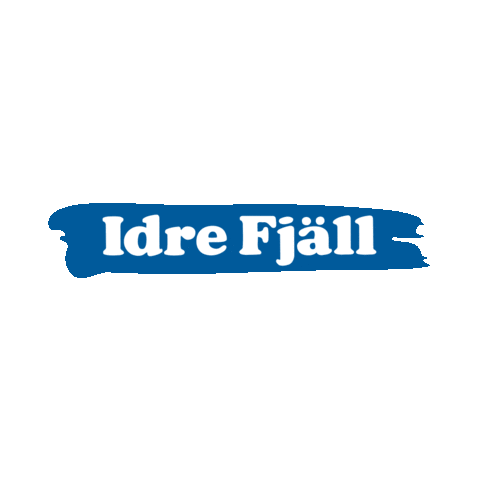 Idre_fjall snowboard brasa sno vinter Sticker