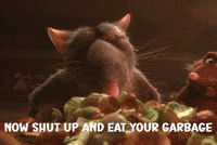 Disney Shut Up GIF