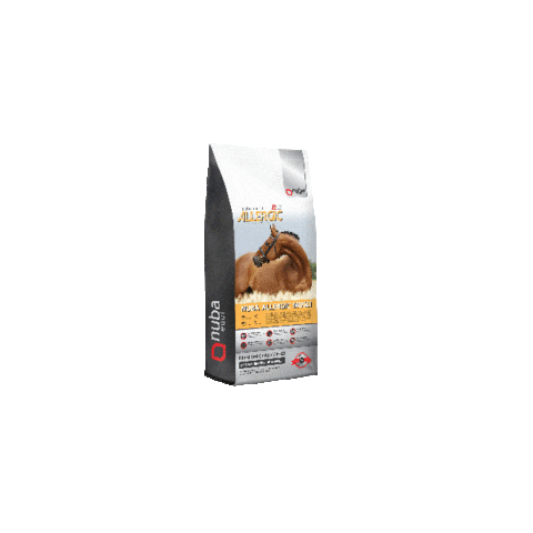 Nubaequi allergic musli horse feed horsefeed Sticker
