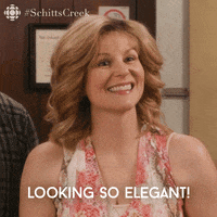 Schitts Creek Fashion GIF by CBC
