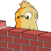 Brick By Brick House Sticker by Fugz Official
