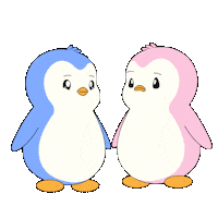 Fight Love Sticker by Pudgy Penguins