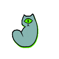 Cat Love Sticker
