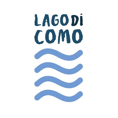Lake Como Memesi Sticker by memesistudio