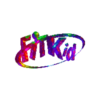 Art Rainbow Sticker by Fit Kid Division