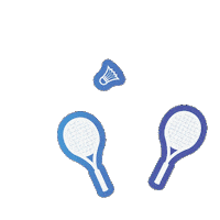 TotalEnergiesXBadminton energy smash court badminton Sticker