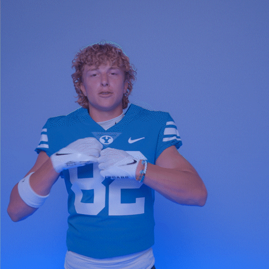 Byu Football Sport GIF by BYU Cougars