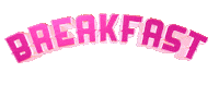 breakfast Sticker