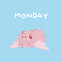 Tired Flying Pig GIF by PositivelyPigasus