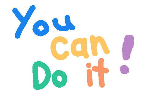 You Can Do It Sticker